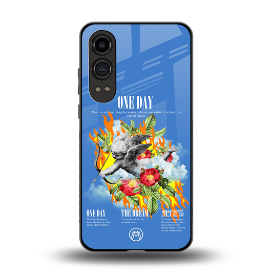 one day back phone cover | glass case for oneplus nord ce 4 lite