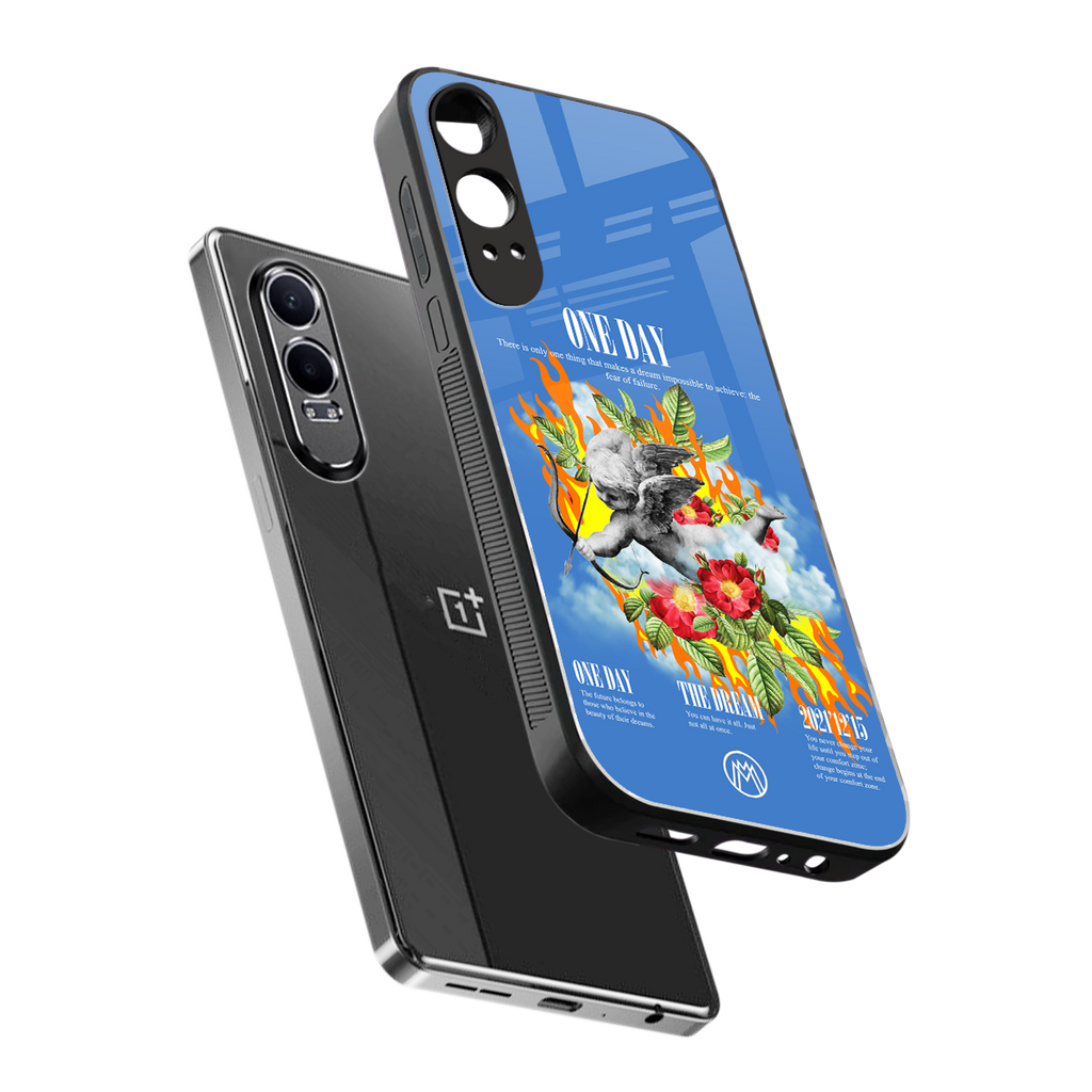 one day back phone cover | glass case for oneplus nord ce 4 lite