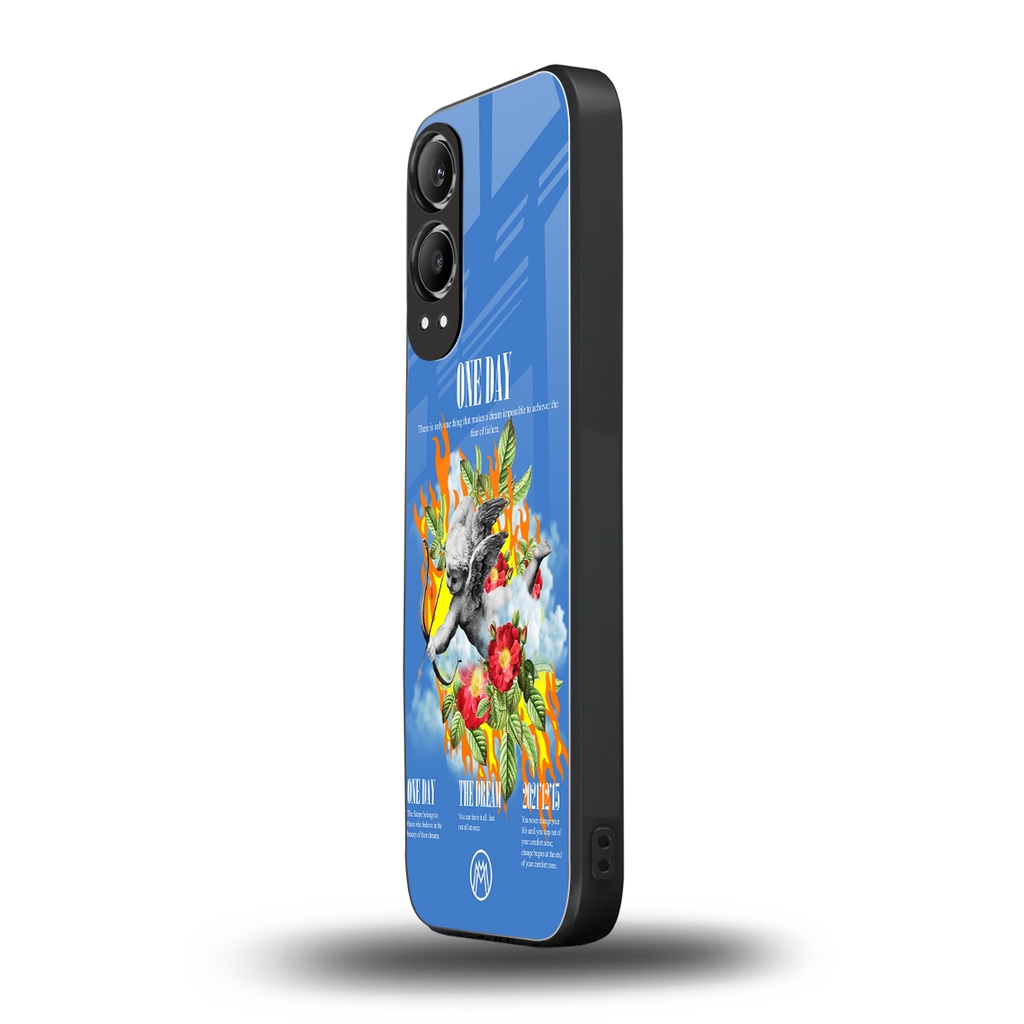 one day back phone cover | glass case for oneplus nord ce 4 lite