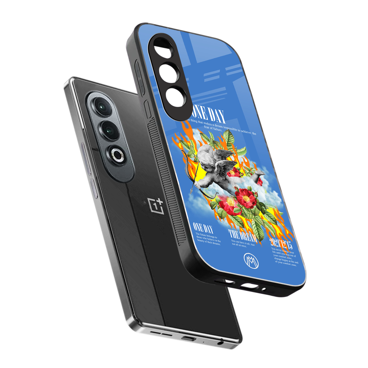 one day back phone cover | glass case for oneplus nord ce 4