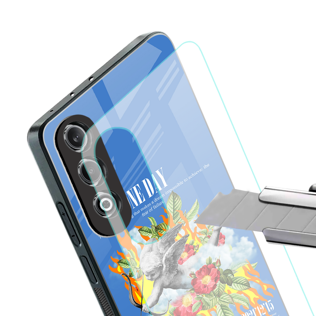 one day back phone cover | glass case for oneplus nord ce 4