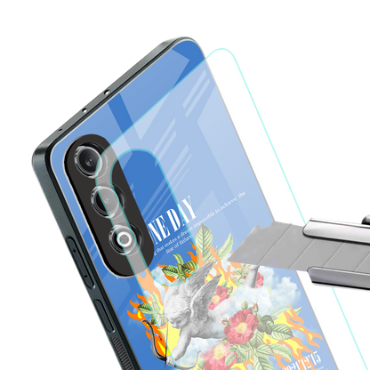 one day back phone cover | glass case for oneplus nord ce 4