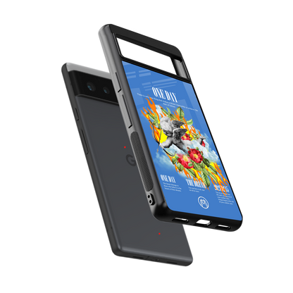 one day back phone cover | glass case for Google Pixel 6A