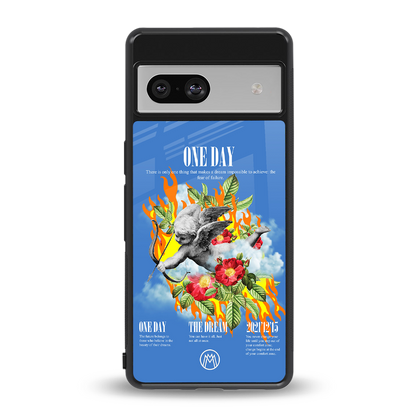 one day back phone cover | glass case for Google Pixel 7A