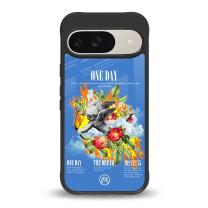 one day back phone cover | glass case for google pixel 9