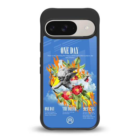 one day back phone cover | glass case for google pixel 9