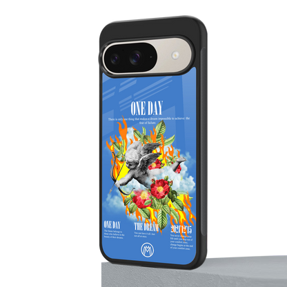 one day back phone cover | glass case for google pixel 9