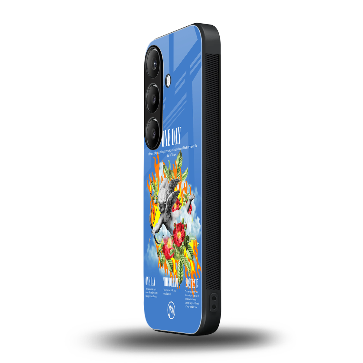 one day back phone cover | glass case for samsung galaxy s23 plus