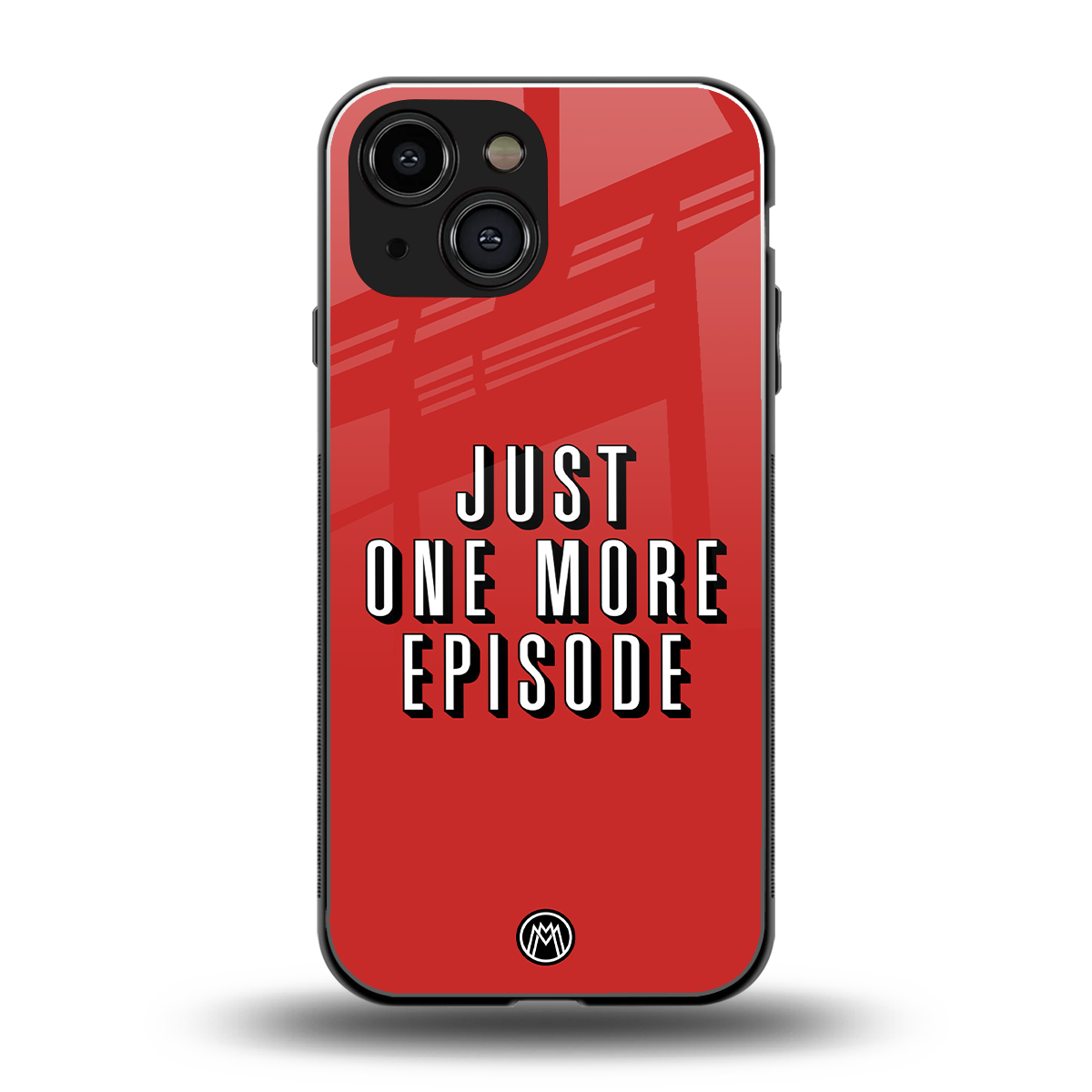 one more episode netflix back phone cover | glass case for iphone 13 mini
