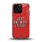 one more episode netflix back phone cover | glass case for iphone 13 pro