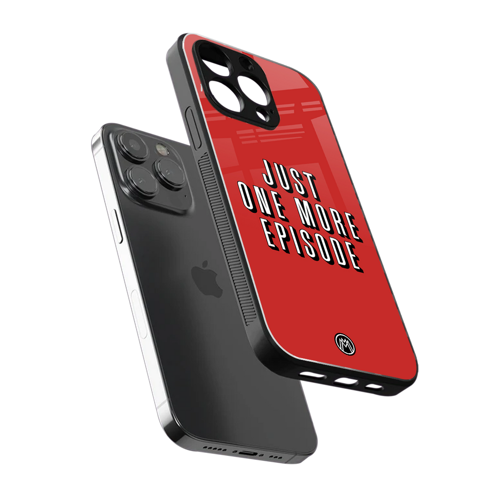 one more episode netflix back phone cover | glass case for iphone 13 pro
