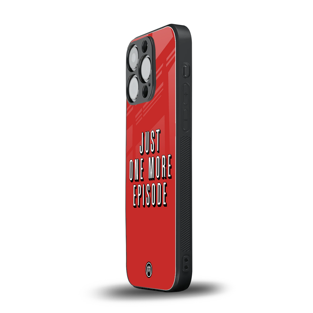one more episode netflix back phone cover | glass case for iphone 13 pro
