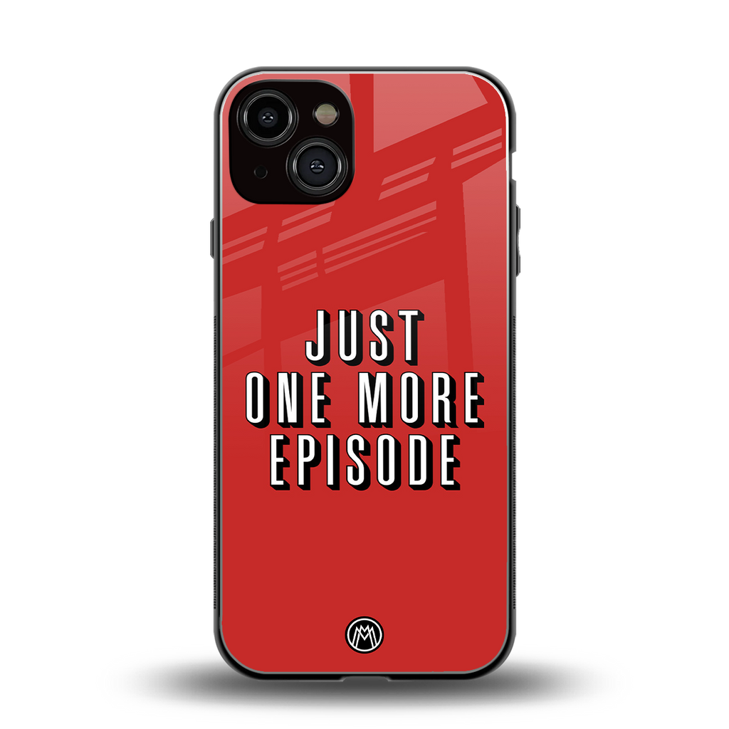 one more episode netflix back phone cover | glass case for iphone 13