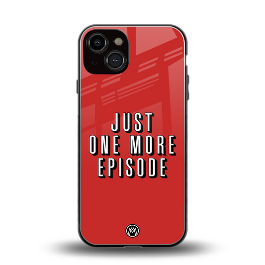one more episode netflix back phone cover | glass case for iphone 13
