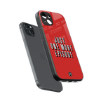 one more episode netflix back phone cover | glass case for iphone 14 plus