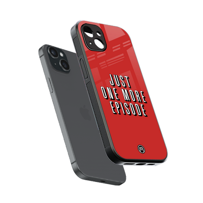 one more episode netflix back phone cover | glass case for iphone 14 plus