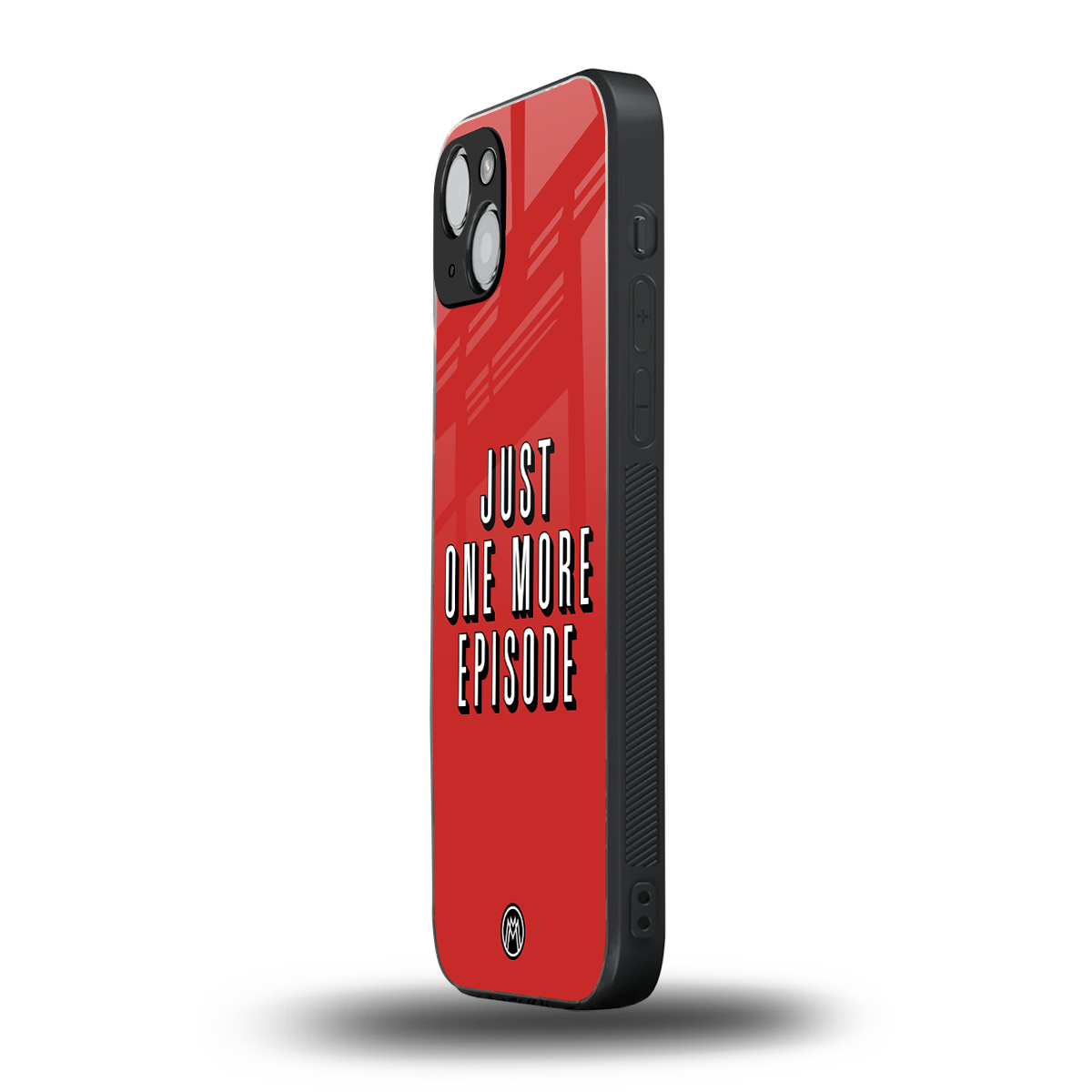 one more episode netflix back phone cover | glass case for iphone 15