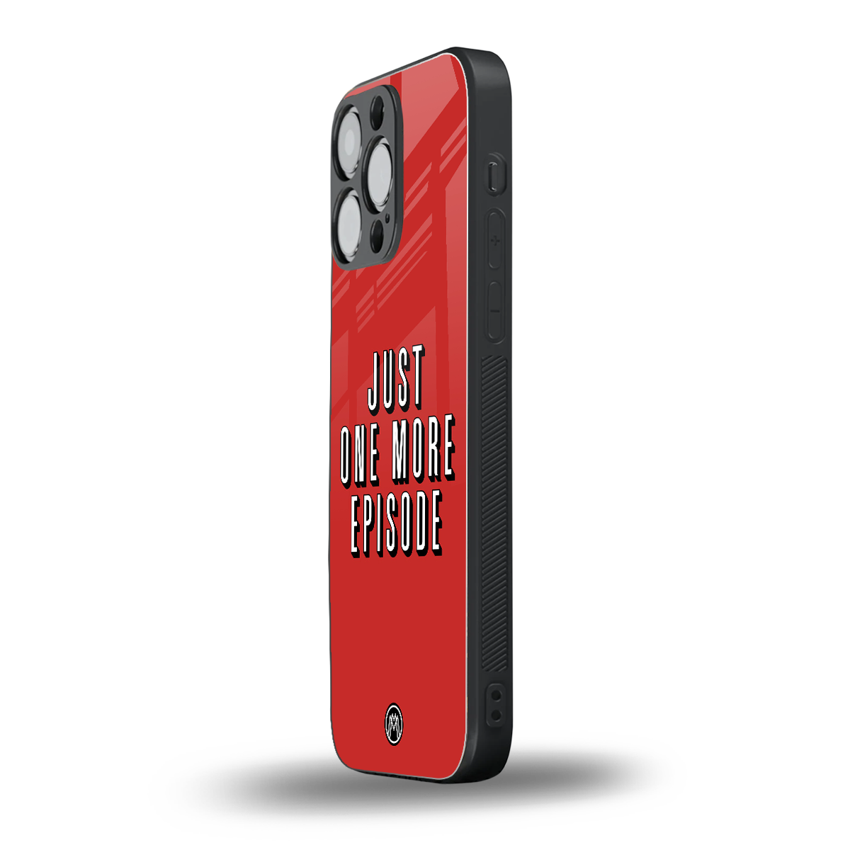 one more episode netflix back phone cover | glass case for iphone 16 pro max