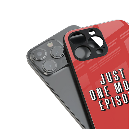 one more episode netflix back phone cover | glass case for iphone 13 pro max