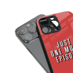one more episode netflix back phone cover | glass case for iphone 14 plus