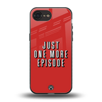 one more episode netflix back phone cover | glass case for iphone 16e