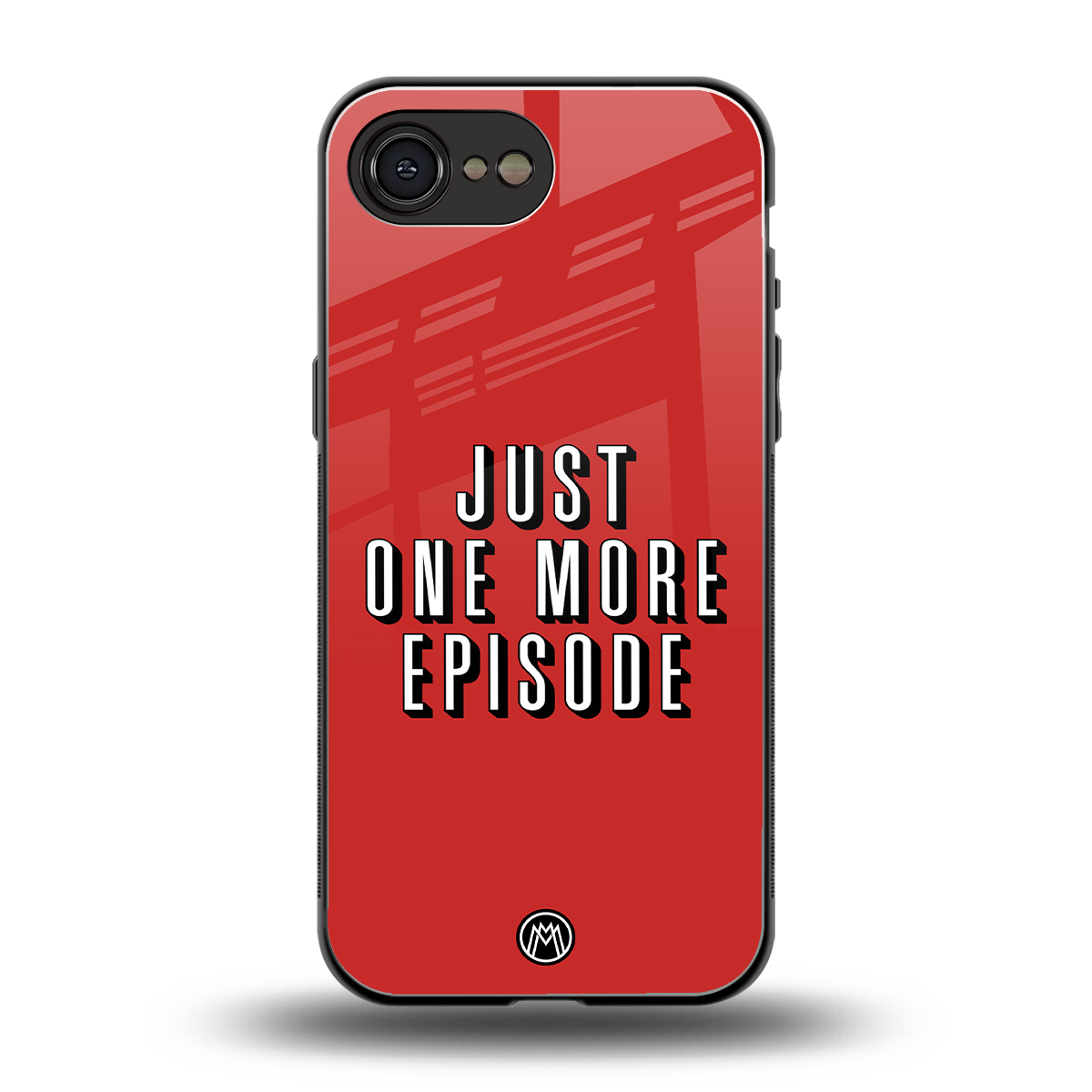 one more episode netflix back phone cover | glass case for iphone 16e