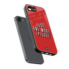 one more episode netflix back phone cover | glass case for iphone 16e