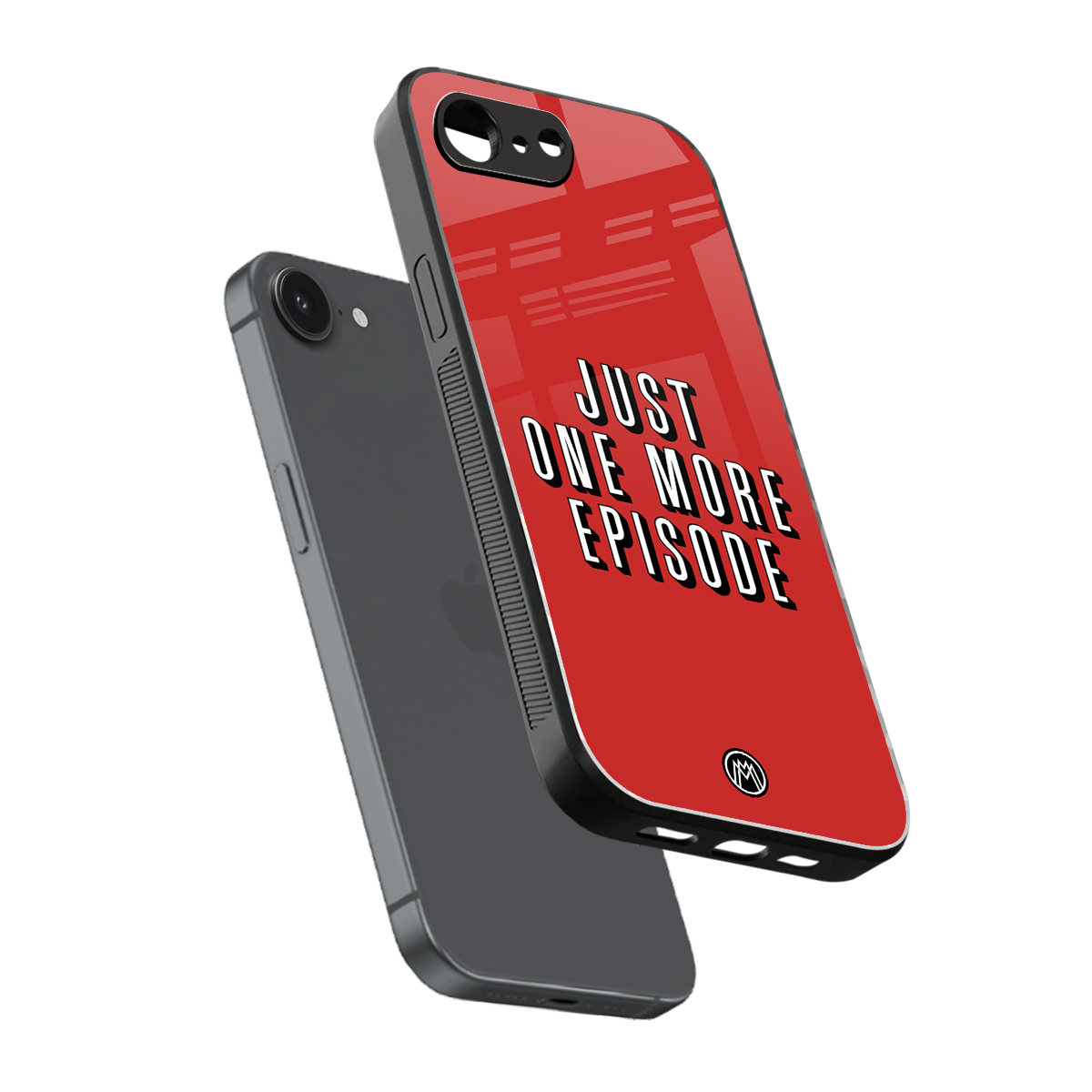 one more episode netflix back phone cover | glass case for iphone 16e