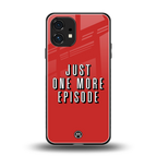 one more episode netflix back phone cover | glass case for nothing phone 1