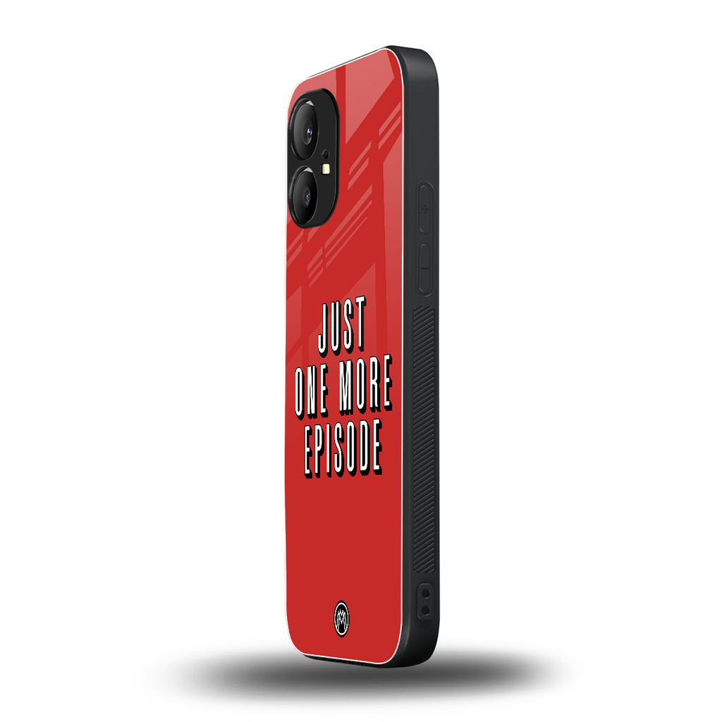 one more episode netflix back phone cover | glass case for nothing phone 1
