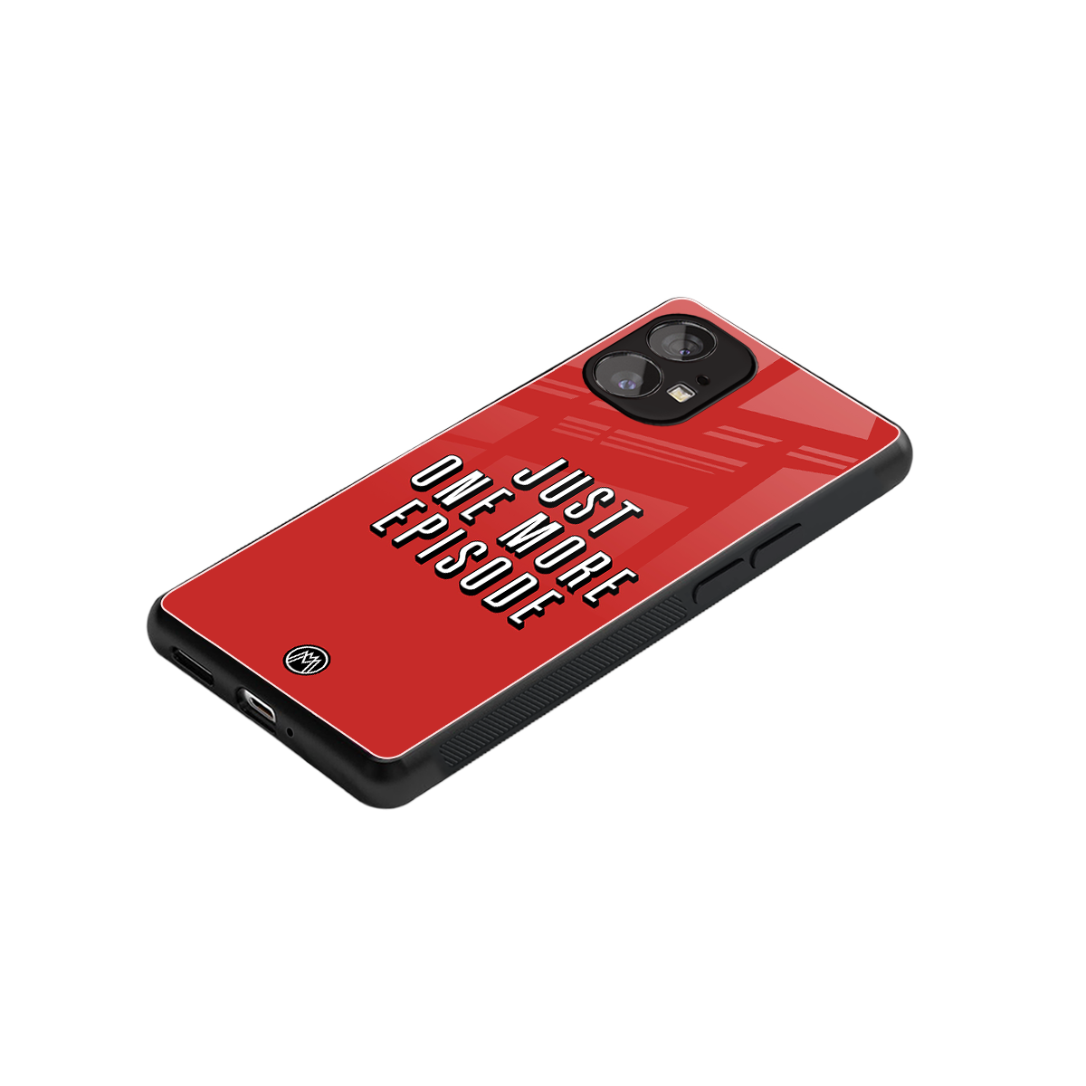 one more episode netflix back phone cover | glass case for nothing phone 1