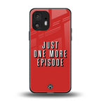 one more episode netflix back phone cover | glass case for nothing phone 2