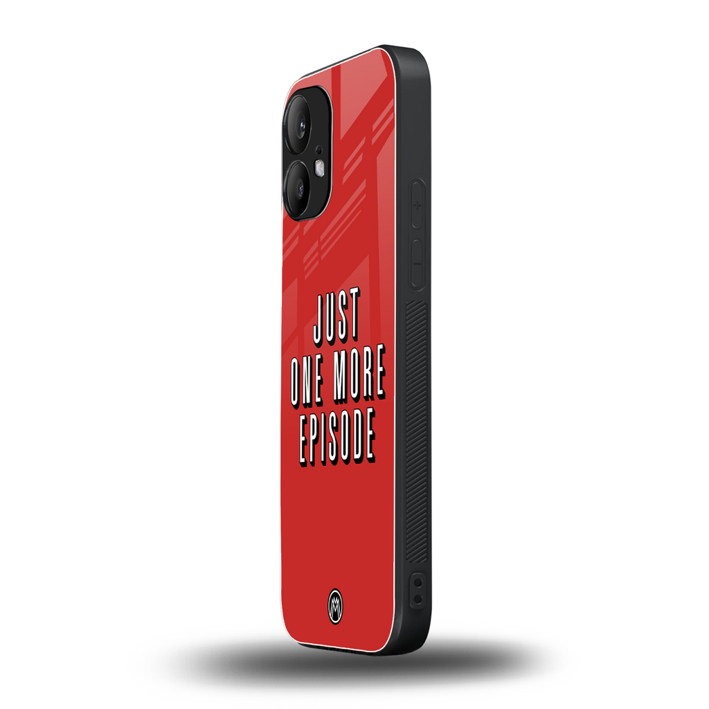 one more episode netflix back phone cover | glass case for nothing phone 2