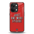 one more episode netflix back phone cover | glass case for oneplus nord 3