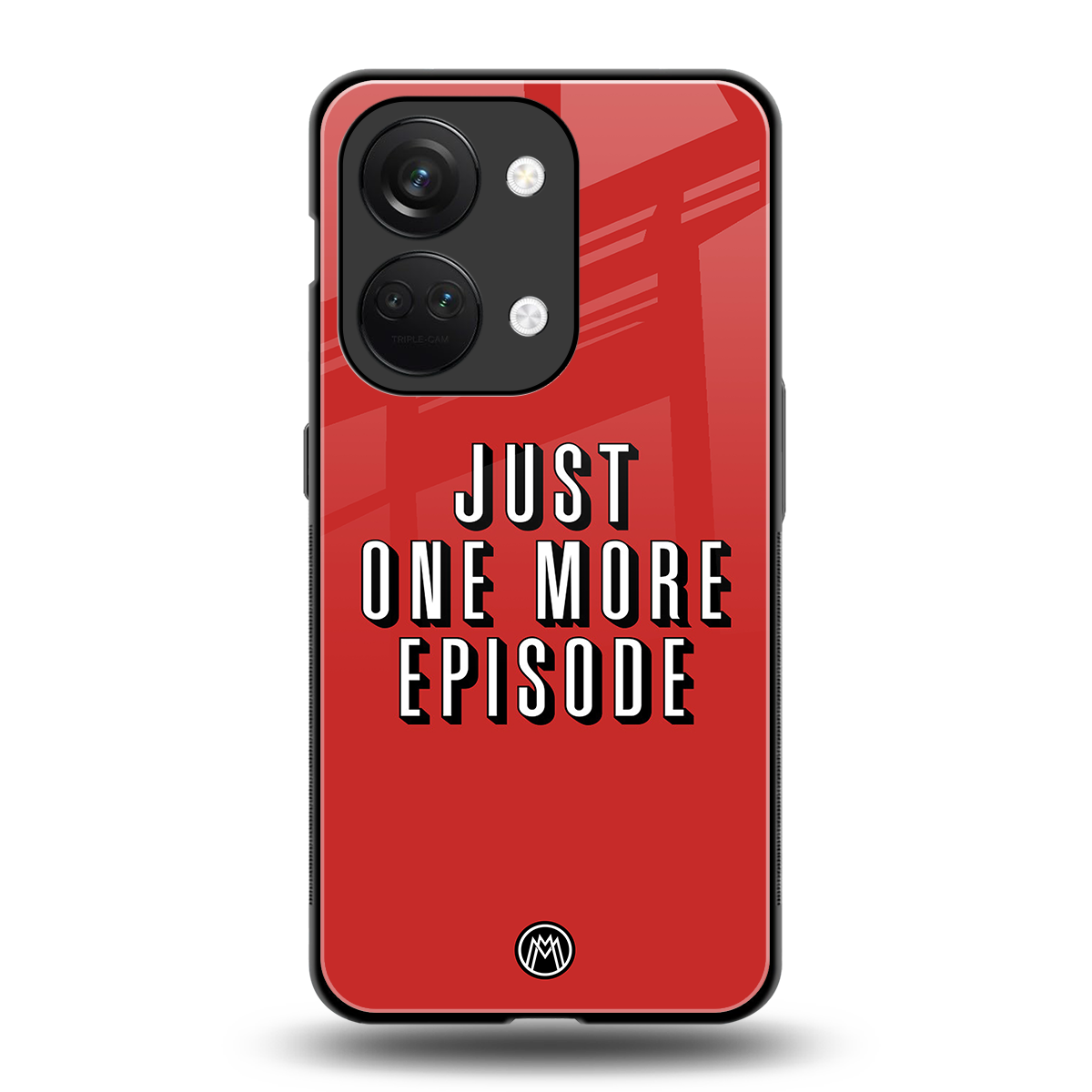 one more episode netflix back phone cover | glass case for oneplus nord 3