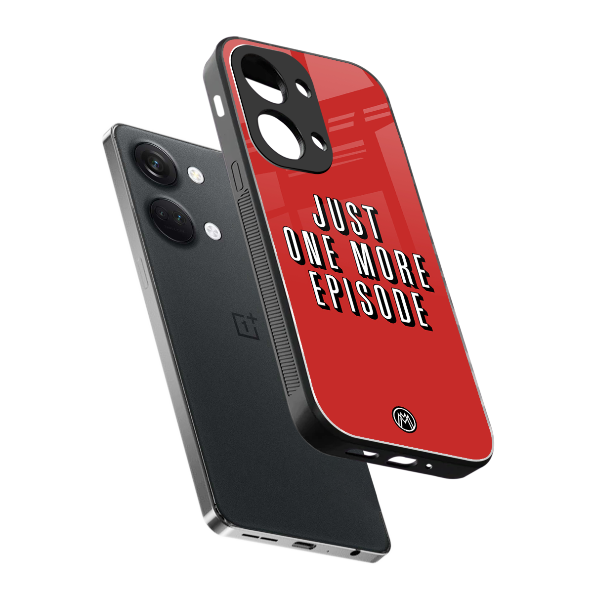 one more episode netflix back phone cover | glass case for oneplus nord 3