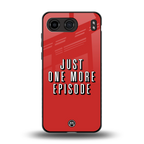 one more episode netflix back phone cover | glass case for oneplus nord 4