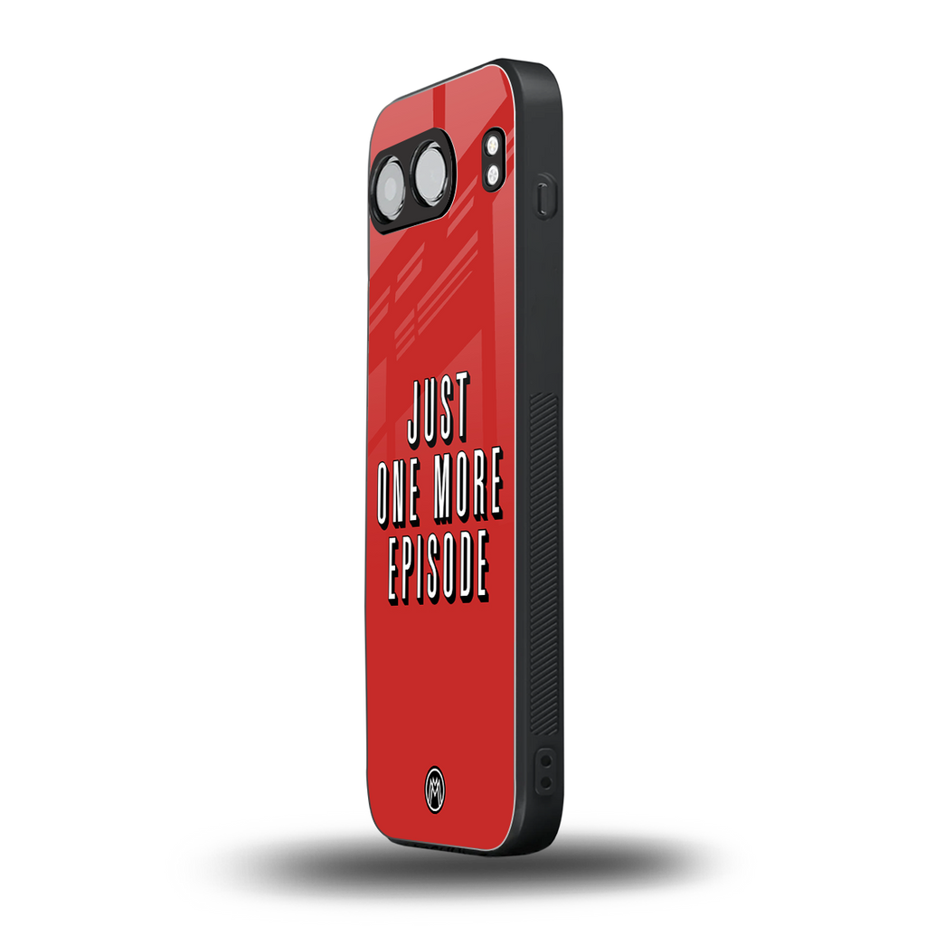 one more episode netflix back phone cover | glass case for oneplus nord 4
