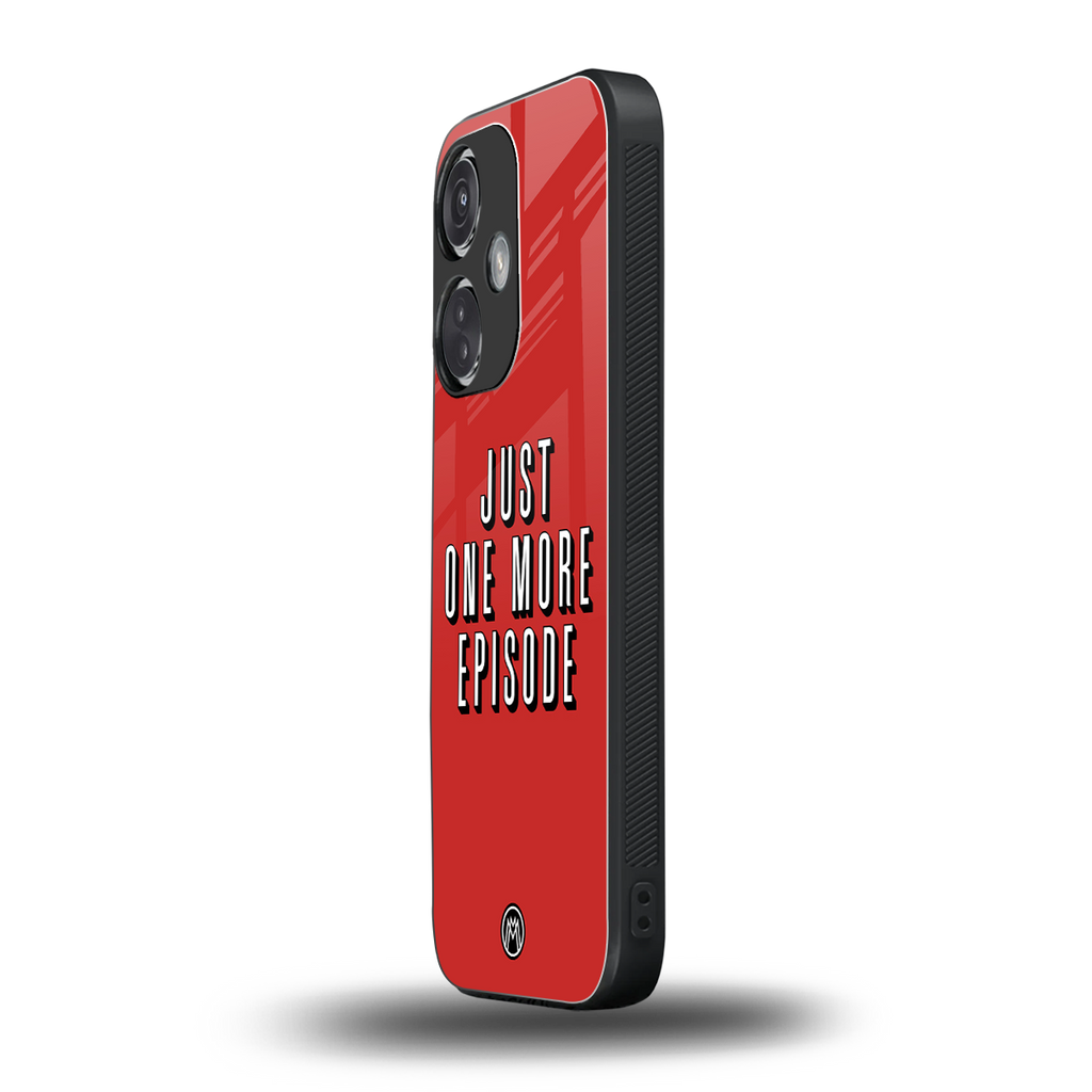 one more episode netflix back phone cover | glass case for oneplus nord ce 3