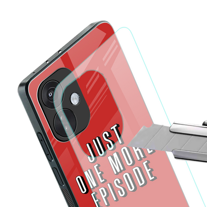 one more episode netflix back phone cover | glass case for oneplus nord ce 3