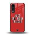 one more episode netflix back phone cover | glass case for oneplus nord ce 4 lite