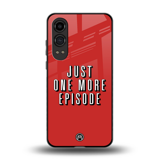 one more episode netflix back phone cover | glass case for oneplus nord ce 4 lite