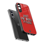 one more episode netflix back phone cover | glass case for oneplus nord ce 4 lite