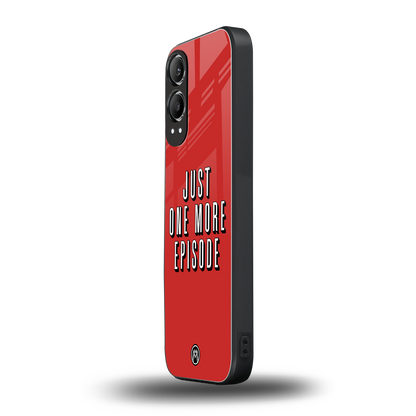 one more episode netflix back phone cover | glass case for oneplus nord ce 4 lite