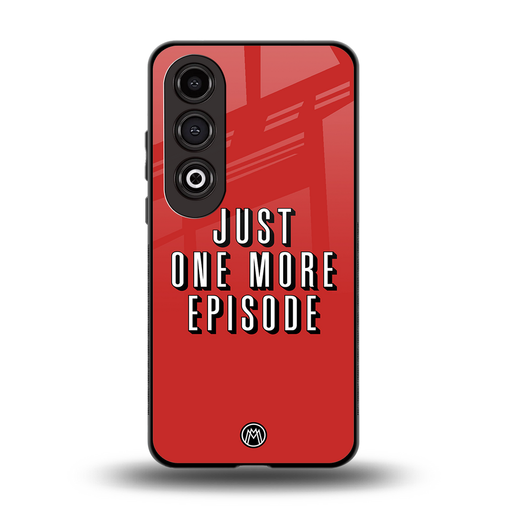 one more episode netflix back phone cover | glass case for oneplus nord ce 4