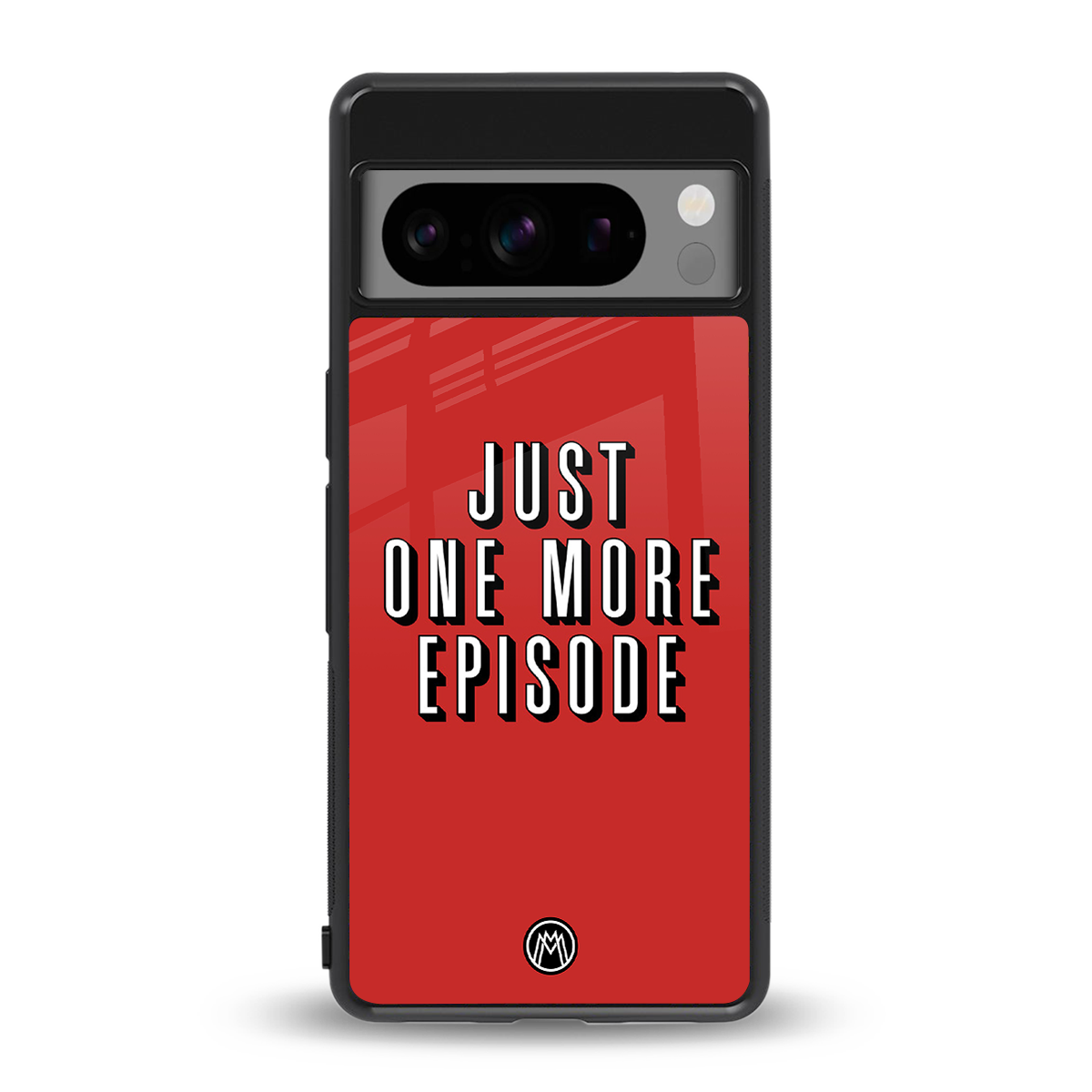 one more episode netflix back phone cover | glass case for google pixel 8 pro