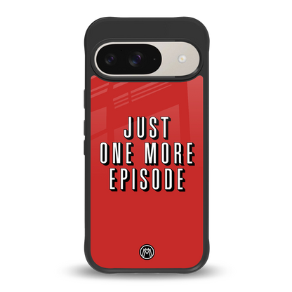 one more episode netflix back phone cover | glass case for google pixel 9