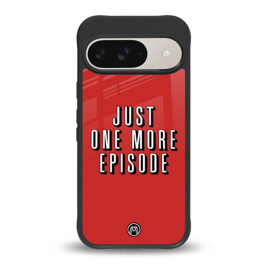 one more episode netflix back phone cover | glass case for google pixel 9