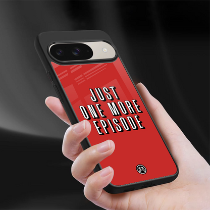 one more episode netflix back phone cover | glass case for google pixel 9