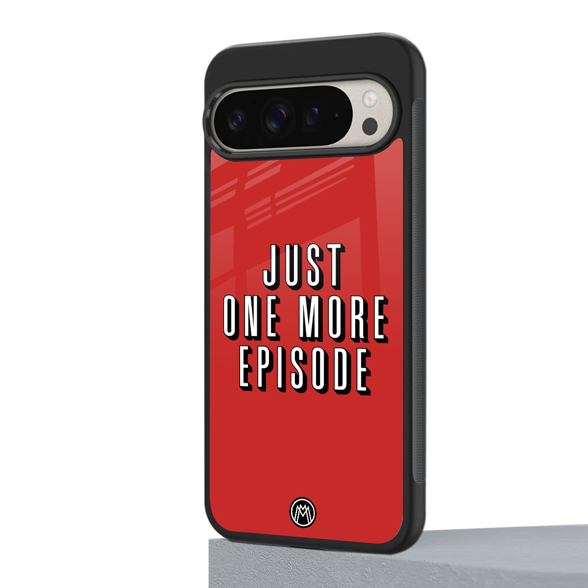 one more episode netflix back phone cover | glass case for google pixel 9 pro